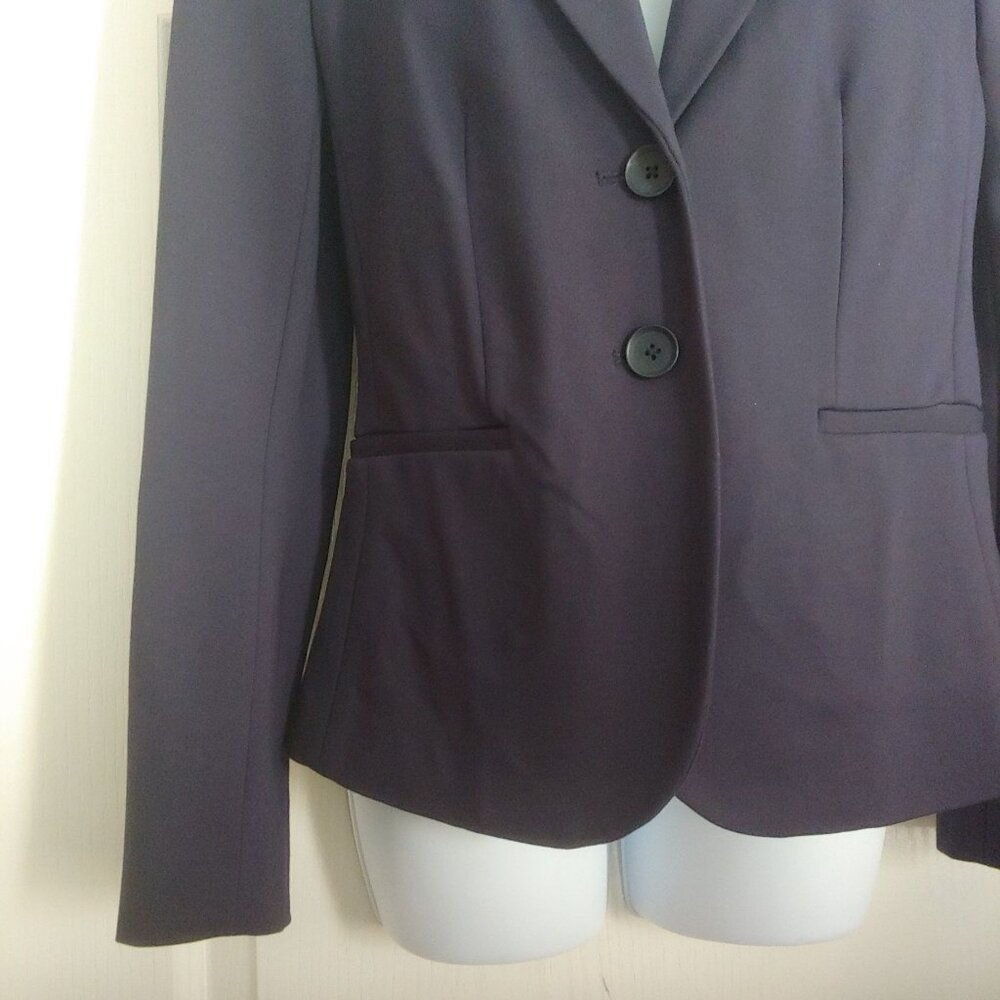 Boden Navy Structured 2 Button Blazer Pockets - image 5